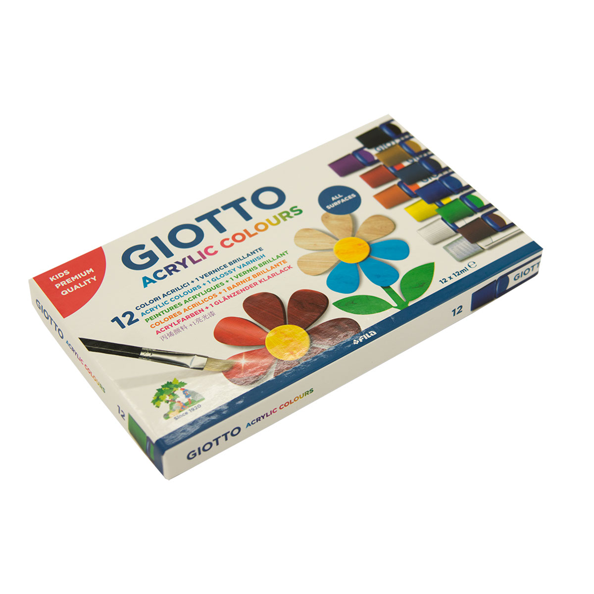 Plastilina Giotto Natural 12 Colores - ARTISTICA MUNCH