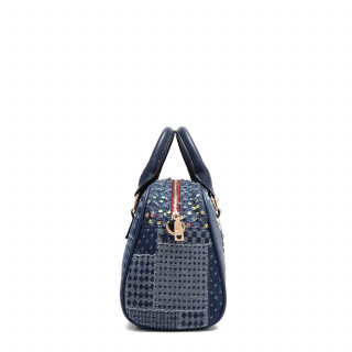 TORBA NICOLE LEE JS17045 DENIM PATCH FW2024 