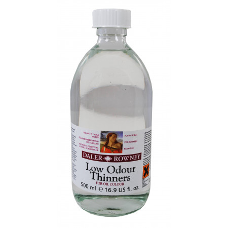 LOW ODOUR THINNER 500ML 114050024 DALER ROWNEY TANIK NISKOG MIRISA 