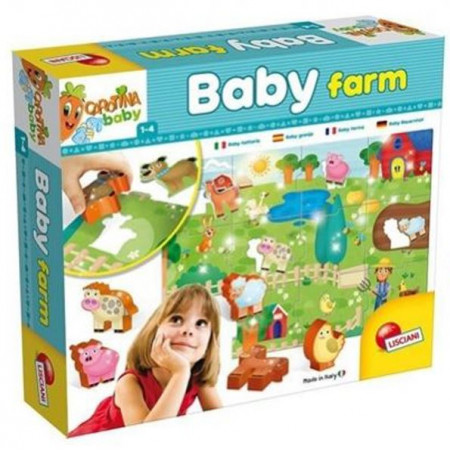 CAROTINA EDUKATIVNA SLAGALICA BABY FARMA 58464/67848 LISCIANI 