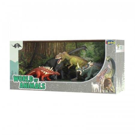 DINOSAURUS SET 4PCS LUNA 622039 