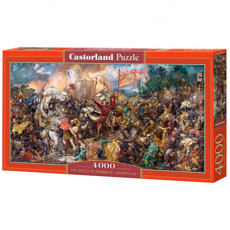 PUZZLE 4000 DELOVA C-400331-2 THE BATTLE OF GRUNWALD CASTORLAND 