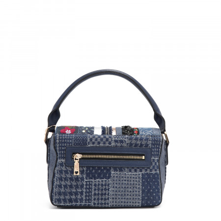 TORBA NICOLE LEE JS17044 DENIM PATCH FW2024 