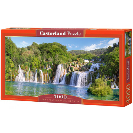 PUZZLE 4000 DELOVA C-400133-2 KRKA WATERFALLS CASTORLAND 