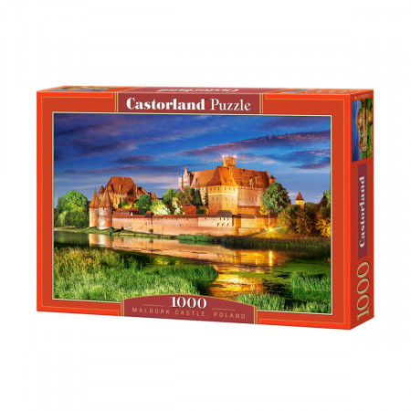 PUZZLE 1000 DELOVA C-103010-2 MALBORK CASTLE POLAND CASTORLAND 